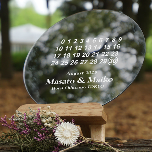 ウェルカムボードミラー】マルジェラ風 結婚式・披露宴用デザイン