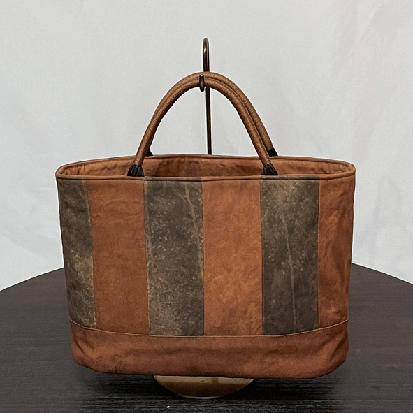 柿渋染め帆布バッグ24057