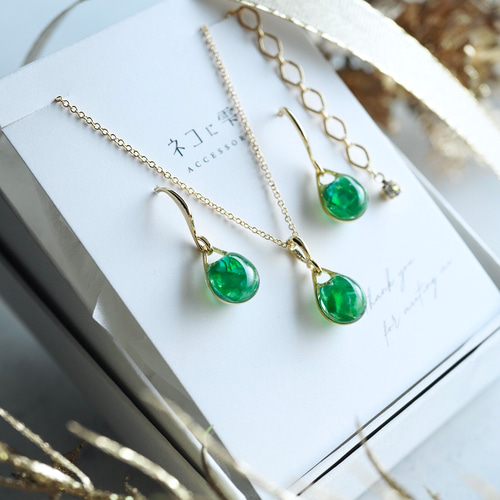 送料無料〗ピアス ネックレス セット シンプル ギフト プレゼント