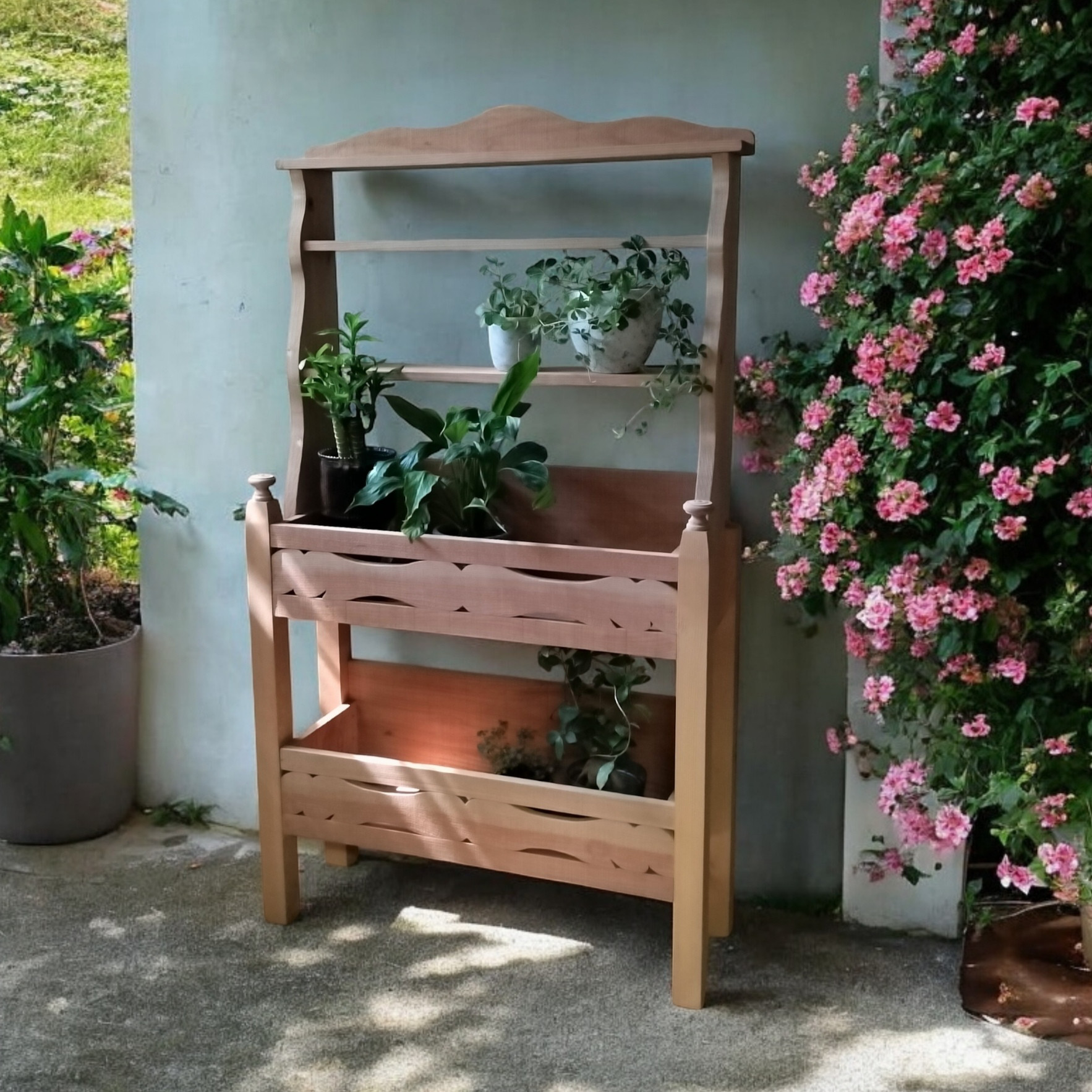 『 Antique Shelf  』アンティークシェルフ  チェスト ディスプレイ キャビネット 什器