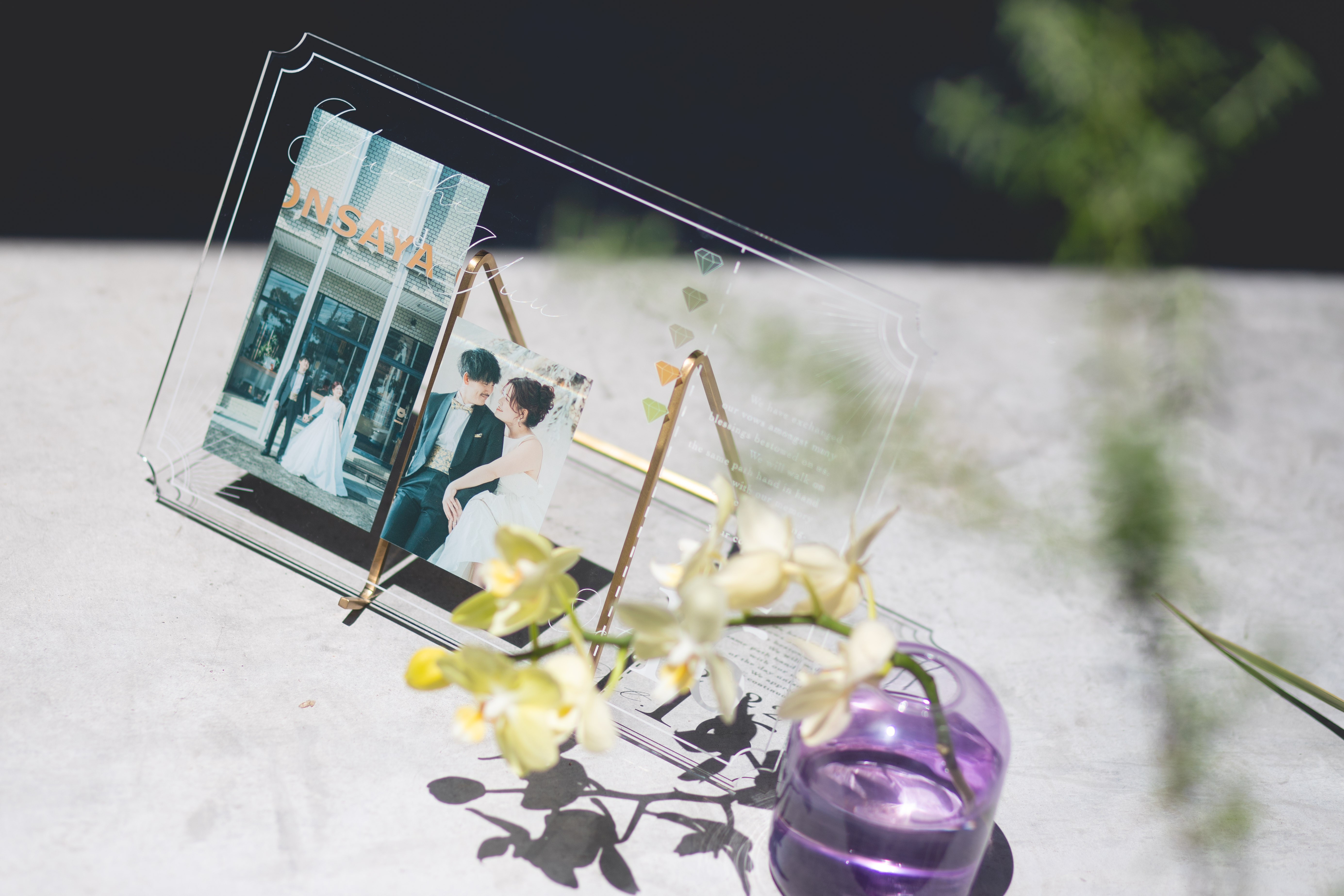 アクリルウェルカムボード