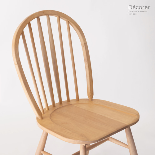 特集掲載*天然木のボウバックウィンザーチェア【1脚入:3色】椅子 無垢