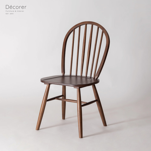 特集掲載*天然木のボウバックウィンザーチェア【2脚入:3色】椅子 無垢