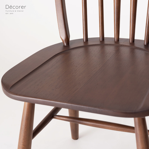 特集掲載*天然木のボウバックウィンザーチェア【2脚入:3色】椅子 無垢