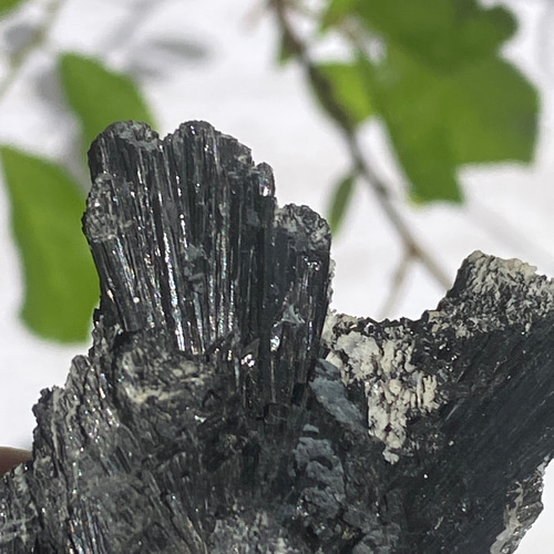 ブラックトルマリン 原石 04 ニードルトルマリン 天然石 天然色 その他
