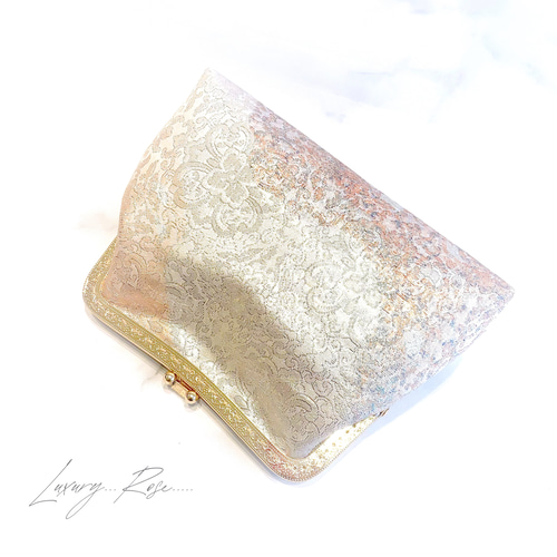 新作1点和洋融合！本佐賀錦上品な地模様煌びやかさ高級帯地バッグ