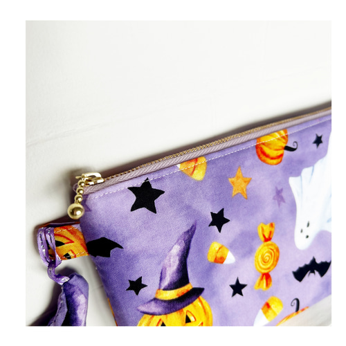 感謝価格　人気　猫柄　ハロウィン　10cmファスナーポーチ　小銭入れ　人気 d07f19586bd9b30628065b08d52f51