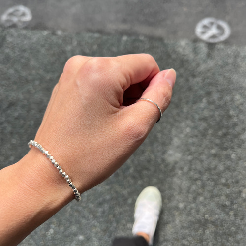 felice 》カレンシルバーブレスレット ブレスレット ESSENCE 通販