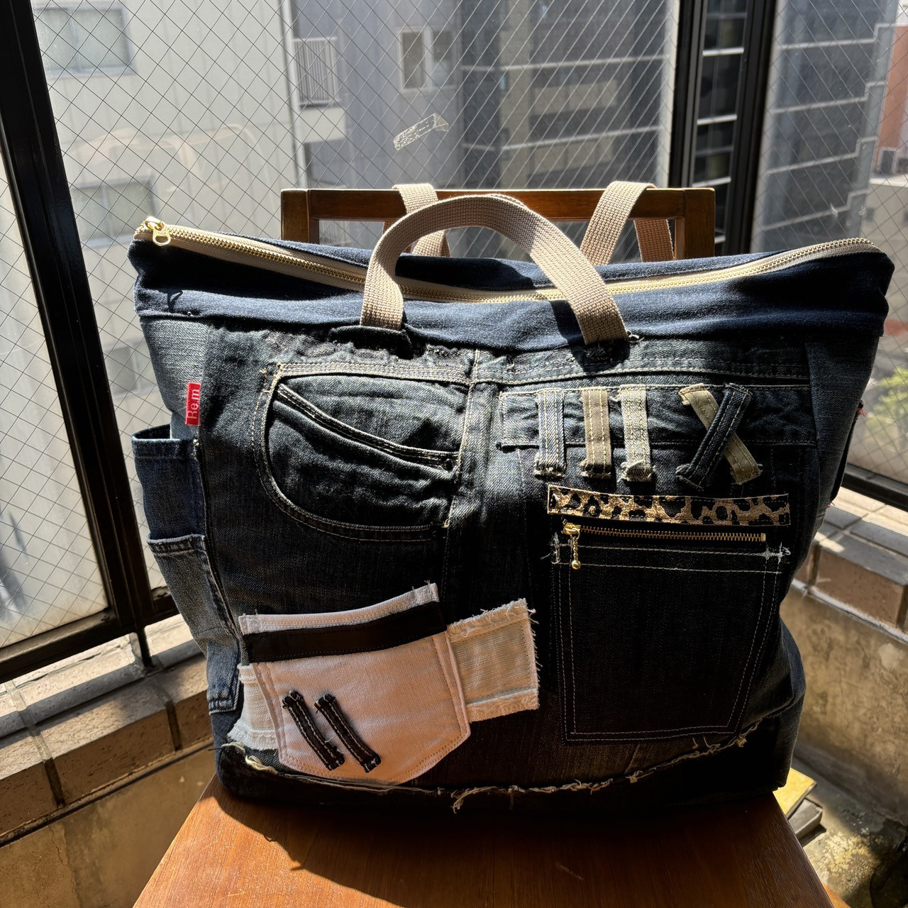 デニムリュック