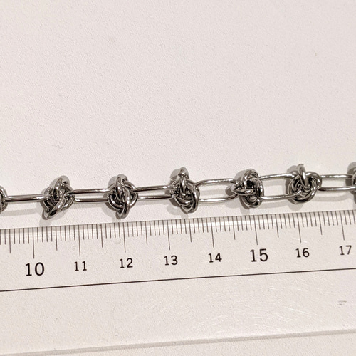 ステンレス チェーン シルバー 20cm ネックレス パーツ ネックレス