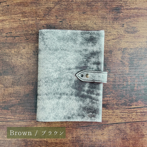 マルゴーフォグ ブックカバー 本革 イタリアレザー ブックカバー LUNGA