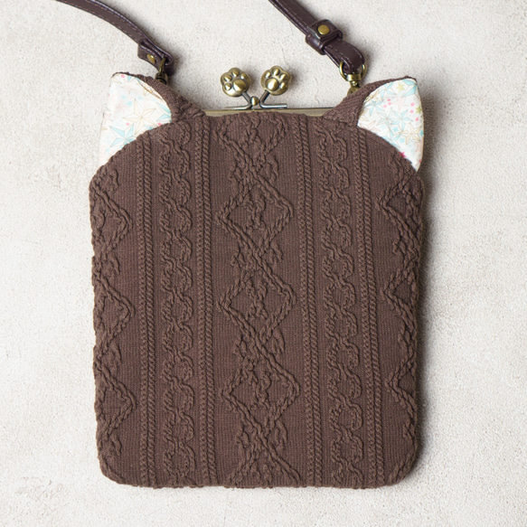 ミルクチョコ・猫耳スマホショルダー 8枚目の画像