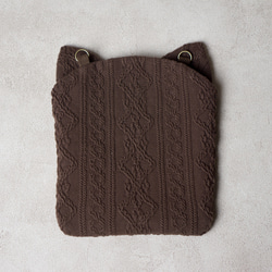 ミルクチョコ・猫耳スマホショルダー 6枚目の画像