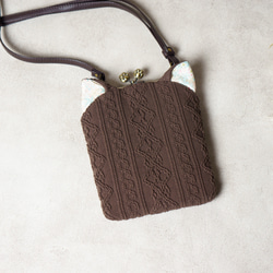 ミルクチョコ・猫耳スマホショルダー 10枚目の画像