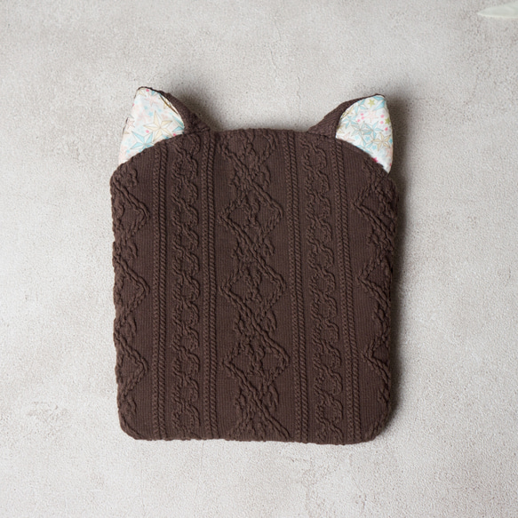 ミルクチョコ・猫耳スマホショルダー 5枚目の画像