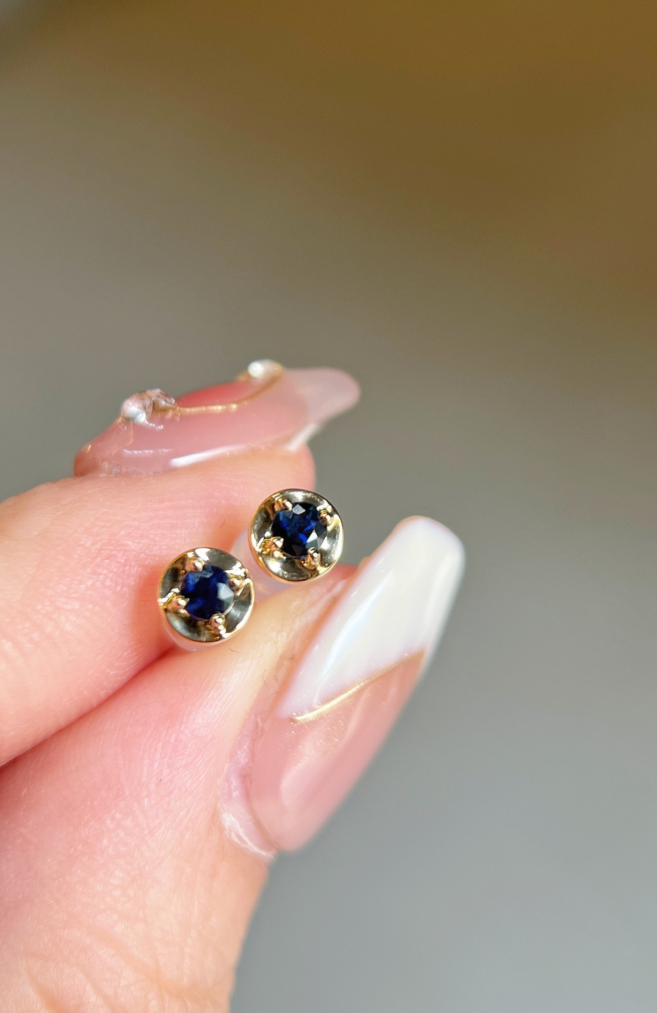 ルビー　ミニサイズピアスk18