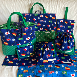 【オーダー品】レッスンバッグ　絵本バッグ　絵本袋　元素記号　理科　化学 オーダー品】レッスンバッグ 絵本バッグ 絵本袋 元素記号 理科 化学