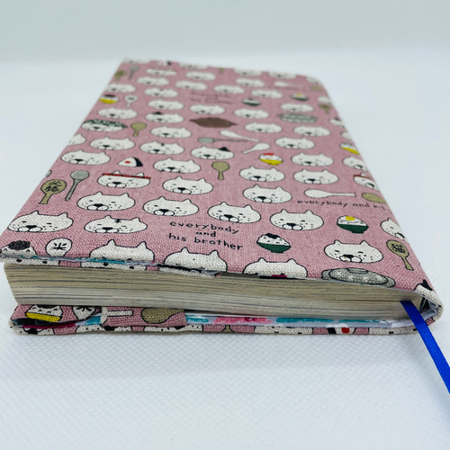 さな ③ブックカバー TTC 皮革調ブックカバーNo.3 新書判サイズ 紺 323365 1個（直送