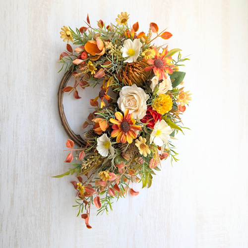 2.秋色ハーフリース 2.秋色ハーフリース