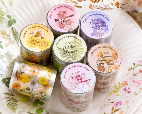 nene様 使用済 ペットロールシール 巻売り コラージュ素材 nene様 使用