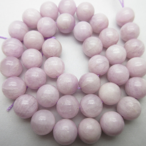 クンツァイト】/【ミルキーピンク色】/玉size(約10㎜)/1set(2玉)/純粋