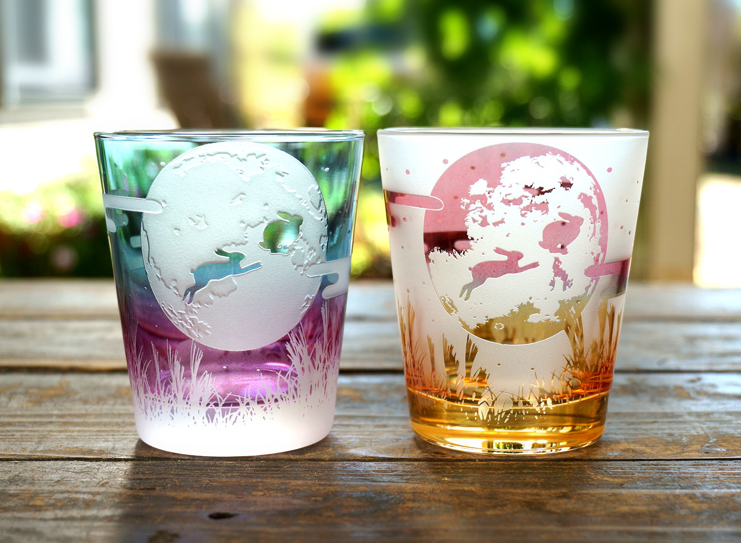 月見兎【空牡丹/宍黄金】