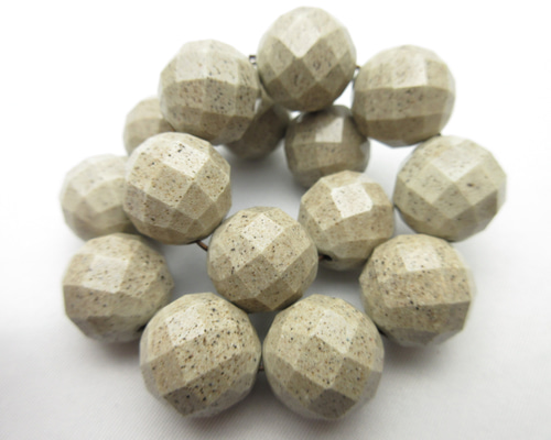 石　球体 64面カット】/【北投石】/玉size(約14㎜)/1set(1玉)/《自然治癒能力を