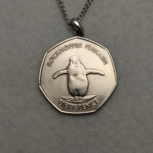 harapeco charm ペンギン　ネックレス　シルバー系　Eve harapeco charm ペンギン ネックレス シルバー系 Eve シルバー