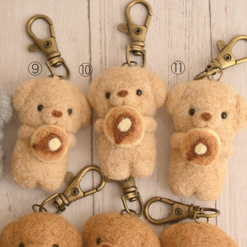 パンケーキ型ぬいぐるみキーホルダー*4 36125590_3.jpg