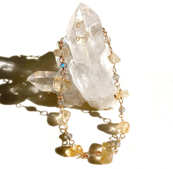 再販♡天然石アメジストとラピスラズリのマンテルブレスレット 10枚目の画像