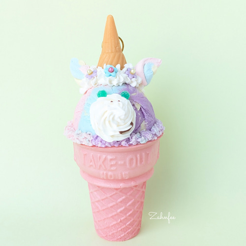 ユニコーンアイスの小物入れ/メモスタンド その他インテリア雑貨