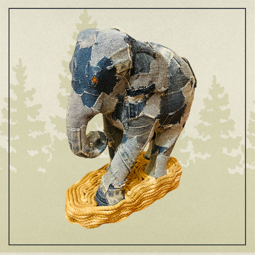 デニム×バンダナ ゾウ リメイク 【公式通販】