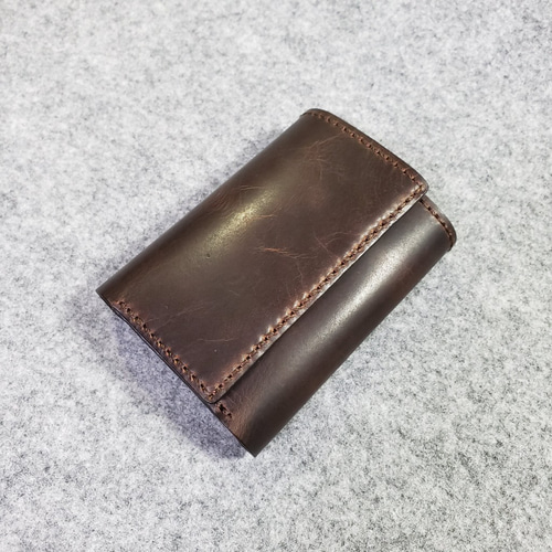 コインキャッチャー・財布[革色・ステッチ色多数有り] その他ミニ財布