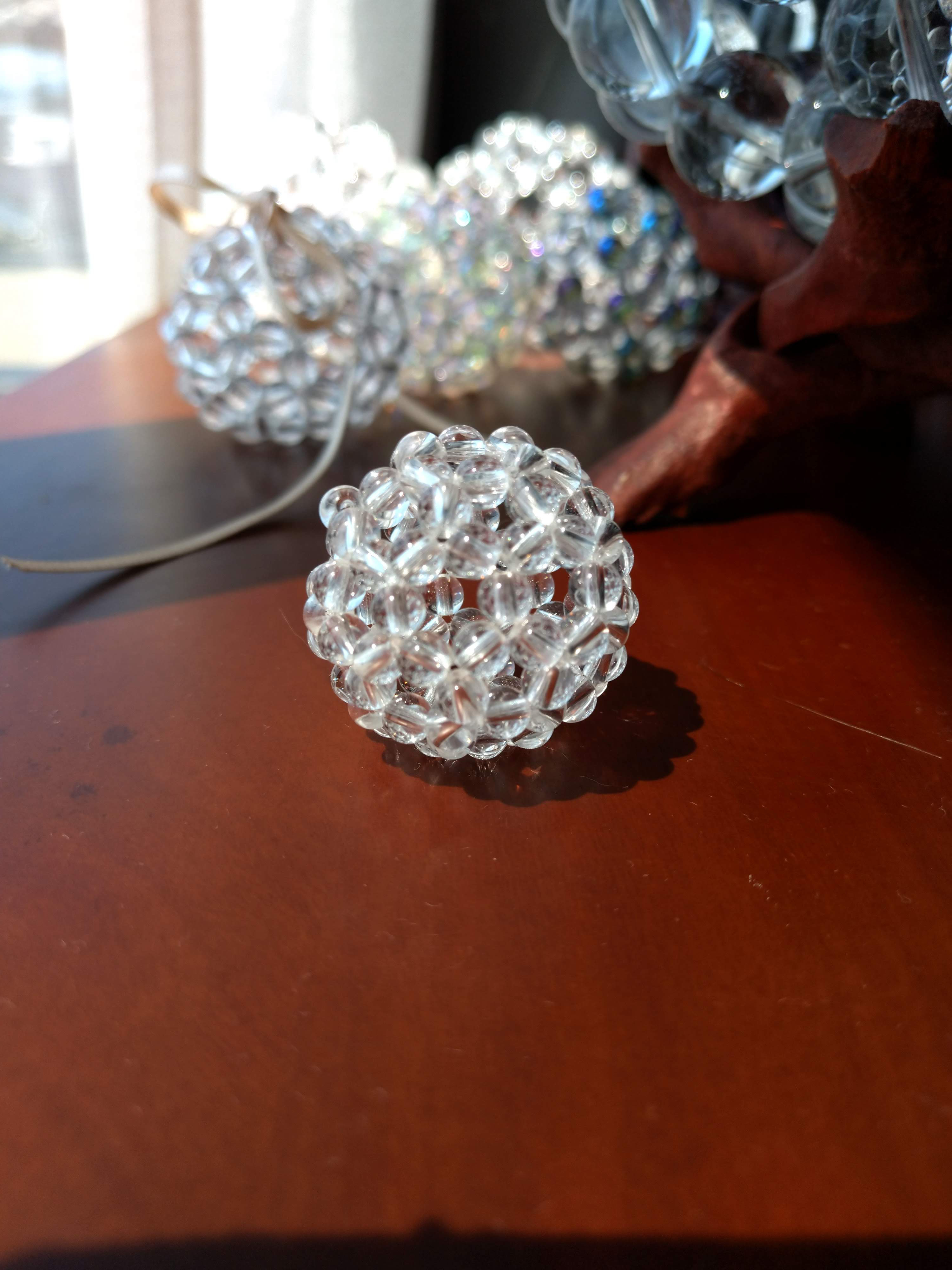 神聖幾何学4mm　フラーレン