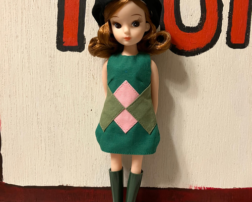 初代リカちゃん　アウトフィット　網タイツ　レア 初代リカちゃん アウトフィット 網タイツ レア 初代リカちゃん