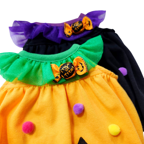 再販×②☆ハロウィンポップワンピース】Koguma dress・犬服