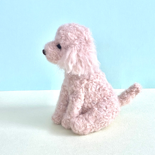 いつでもいっしょ♪ ふわふわ羊毛フェルトの小さなアイボリー