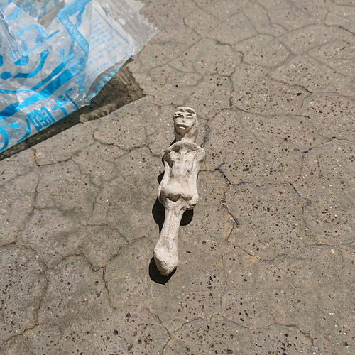 発見！宇宙人のミイラ 立体・オブジェ ノップ 通販 18247390｜Creema