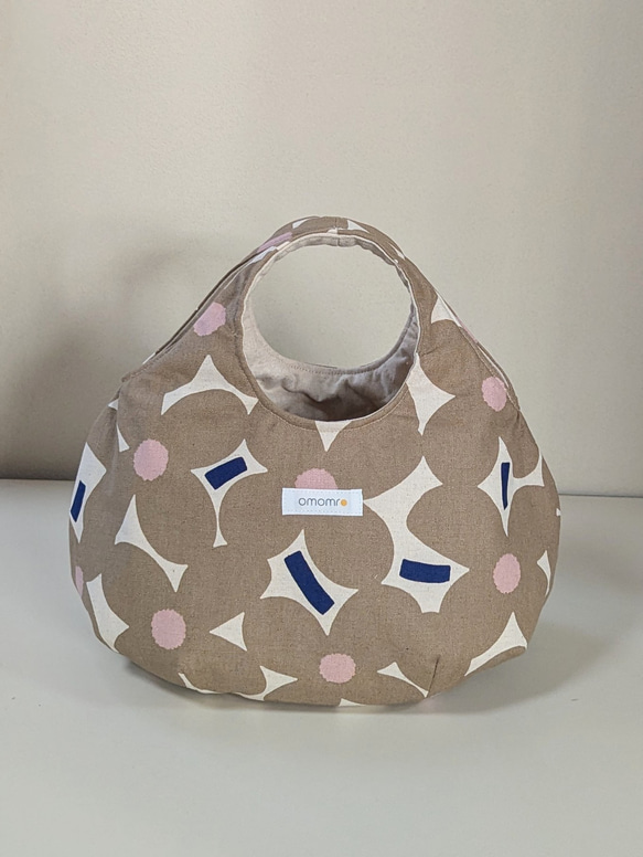 ころりんバック キルティング トートバッグ 北欧柄 トートバッグ