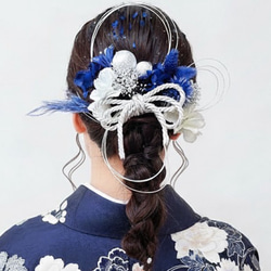 かすみ草 ヘアゴム セット ドライフラワー レジン アクセサリー