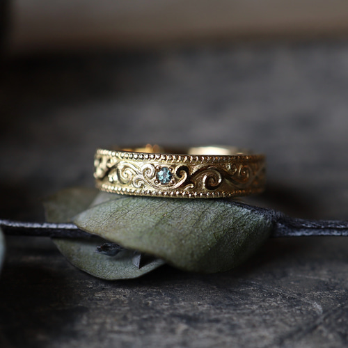 K18YG 魔法使いの不思議な種の指輪 指輪・リング Ton Ton〔ジュエリー