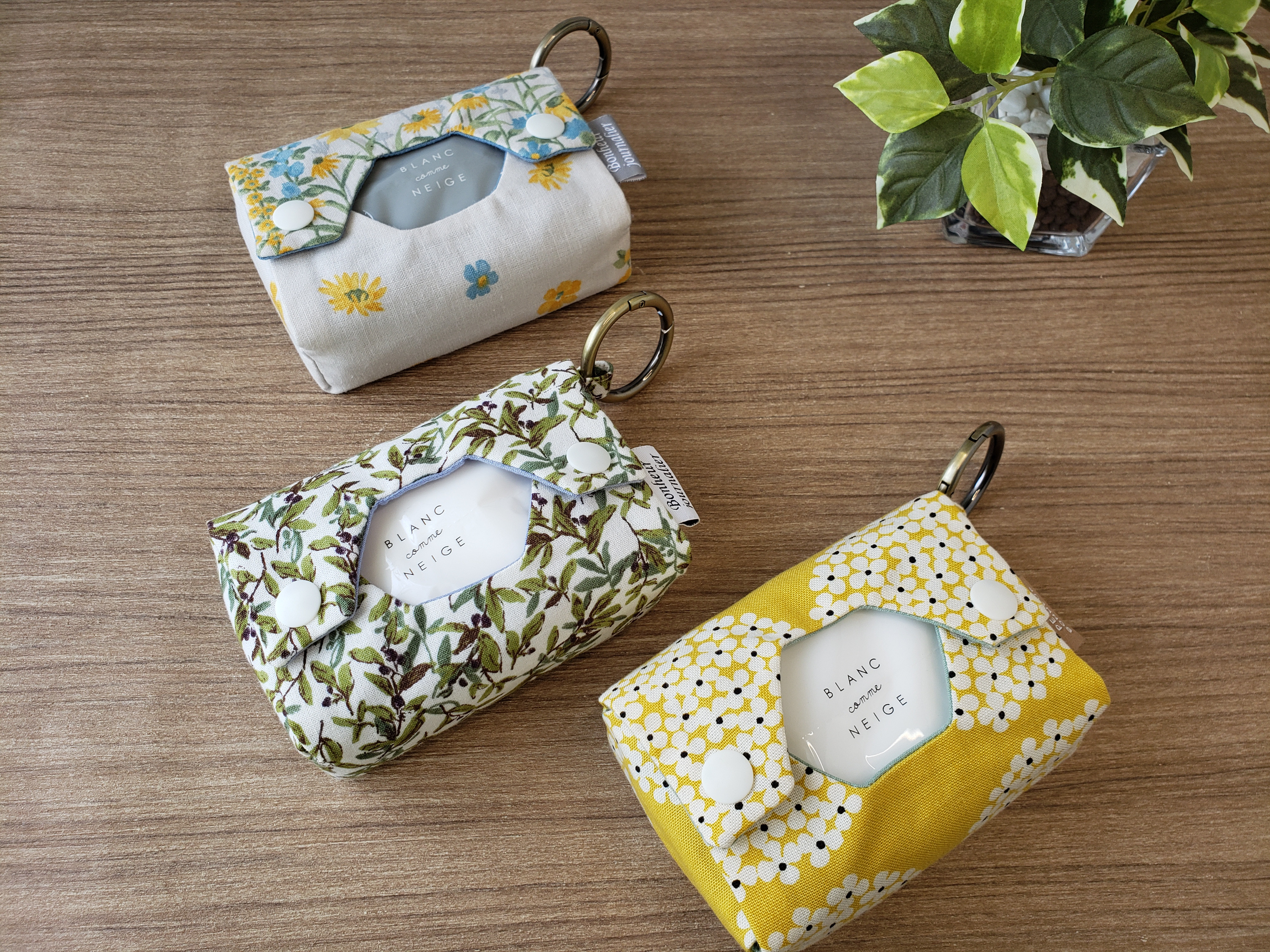 ロラライハリス♡ハンドメイド トートバッグセットとポーチ hatto