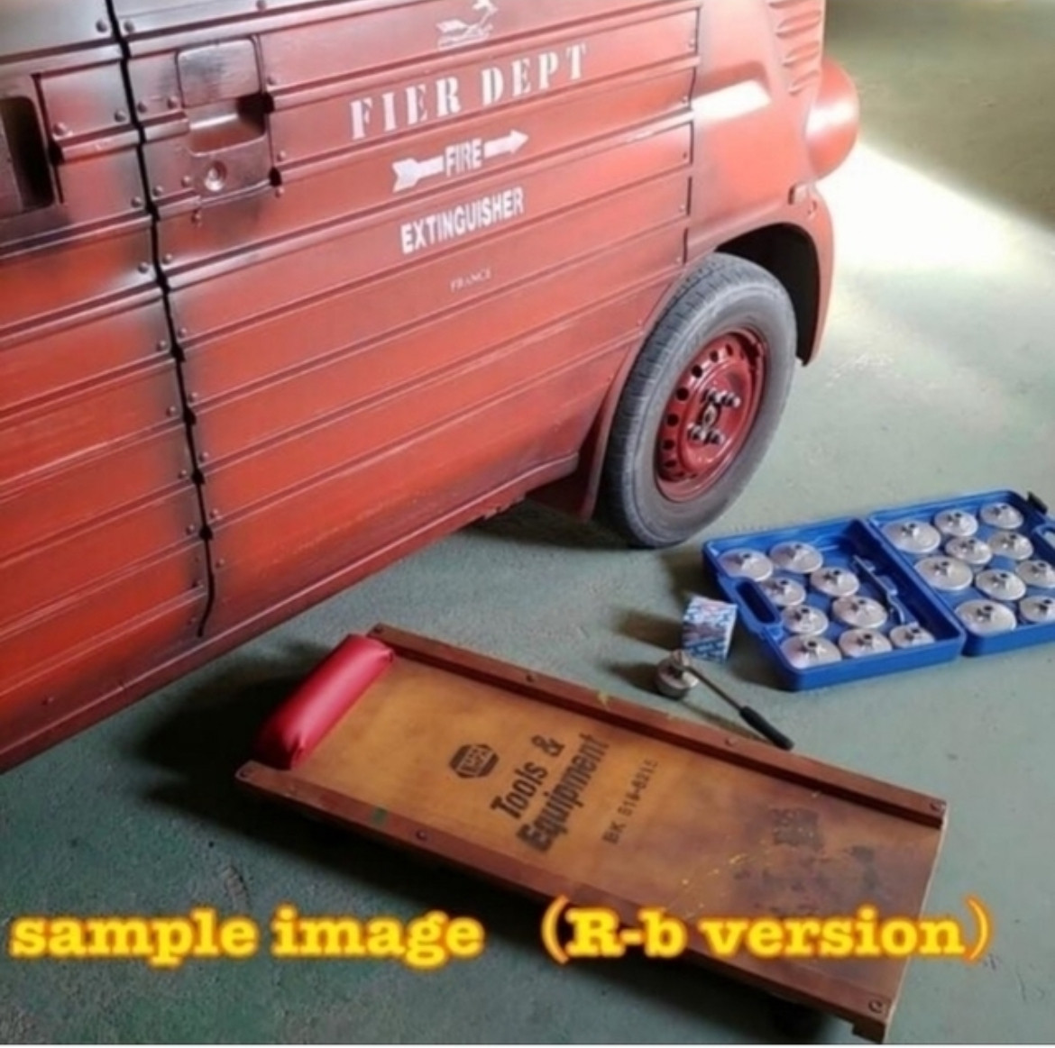 アメリカン ヴィンテージ   インダストリアル クリーパー（レプリカ品） 自動車整備 TOOL 寝板（RED-c）