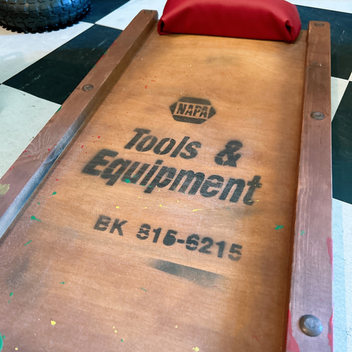 ヴィンテージSnap-on クリーパー寝板 店舗什器 インダストリアル USA製 アメリカン ヴィンテージ インダストリアル クリーパー