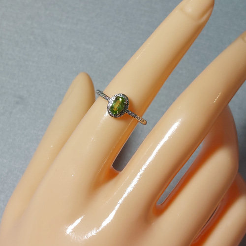 500円シリーズ♪ペリドット☆リング フリーサイズ 指輪・リング