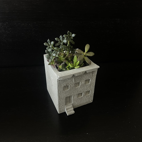 新品未使用】ソファ 植木鉢 有名作家 多肉 モルタル