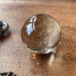 天然石＊スモーキークォーツ(.丸玉、スフィア) その他置物 Majyotte