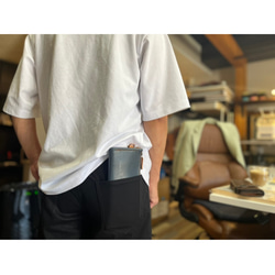 栃木レザー 長財布 名入れ 対応可 本革 手縫い ギフトBOX付 プレゼント Polilavo 4枚目の画像