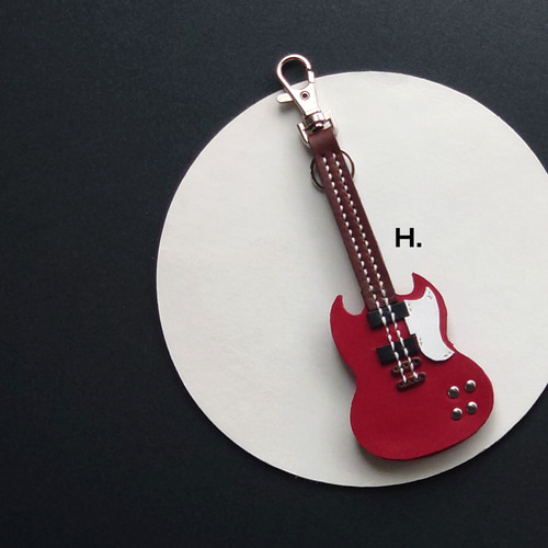 特集掲載》ミニチュア【エレキギター】ピックケース【8種選択