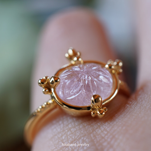 イーダーオーバーシュタイン　ピンクトルマリン　リング　ハンドメイド ピンク トルマリン リング / Pink Tourmaline Ring 1 | iichi 日々の